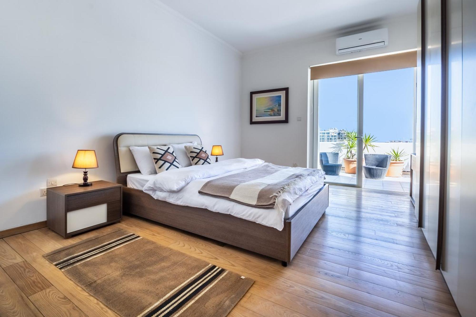 شقة Stunning - Seaview Penthouse 3-Bed + Parking سليمة المظهر الخارجي الصورة