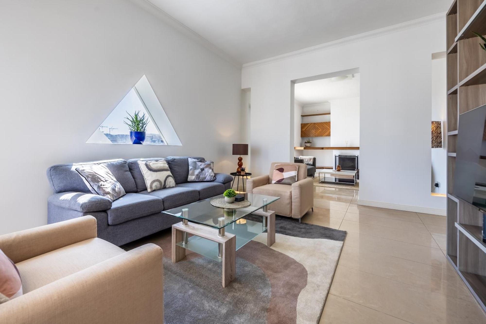 شقة Stunning - Seaview Penthouse 3-Bed + Parking سليمة المظهر الخارجي الصورة
